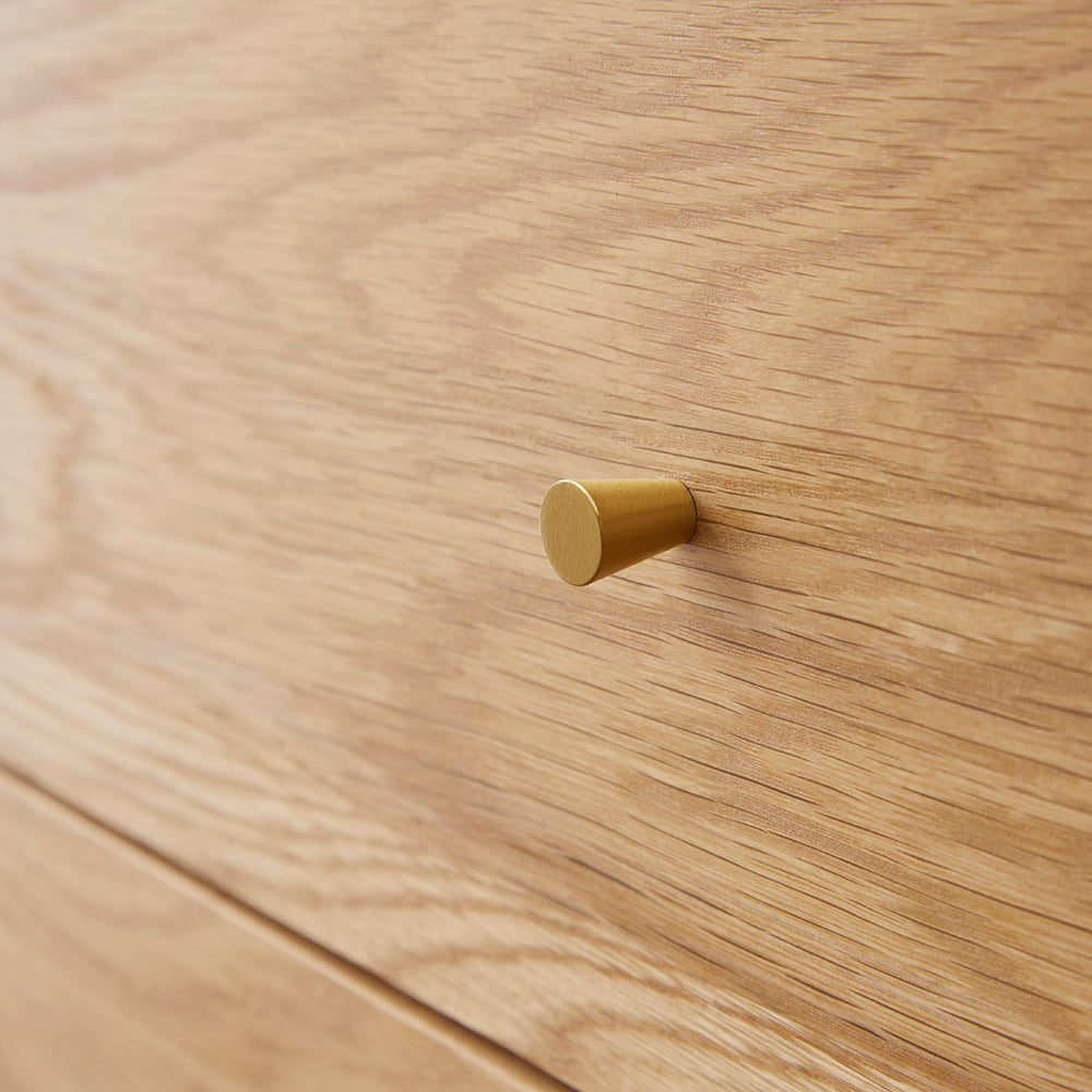 Wright Oak Chest of 3 Drawers  