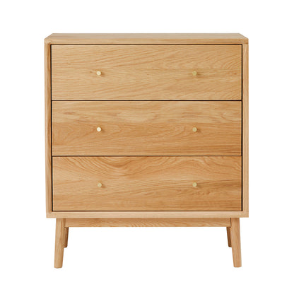 Wright Oak Chest of 3 Drawers - Artizun Ltd