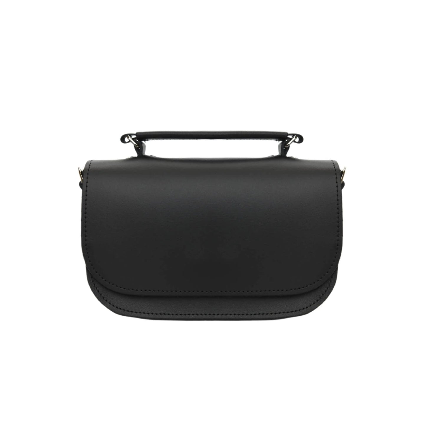 Aura Handmade Leather Bag - Black  