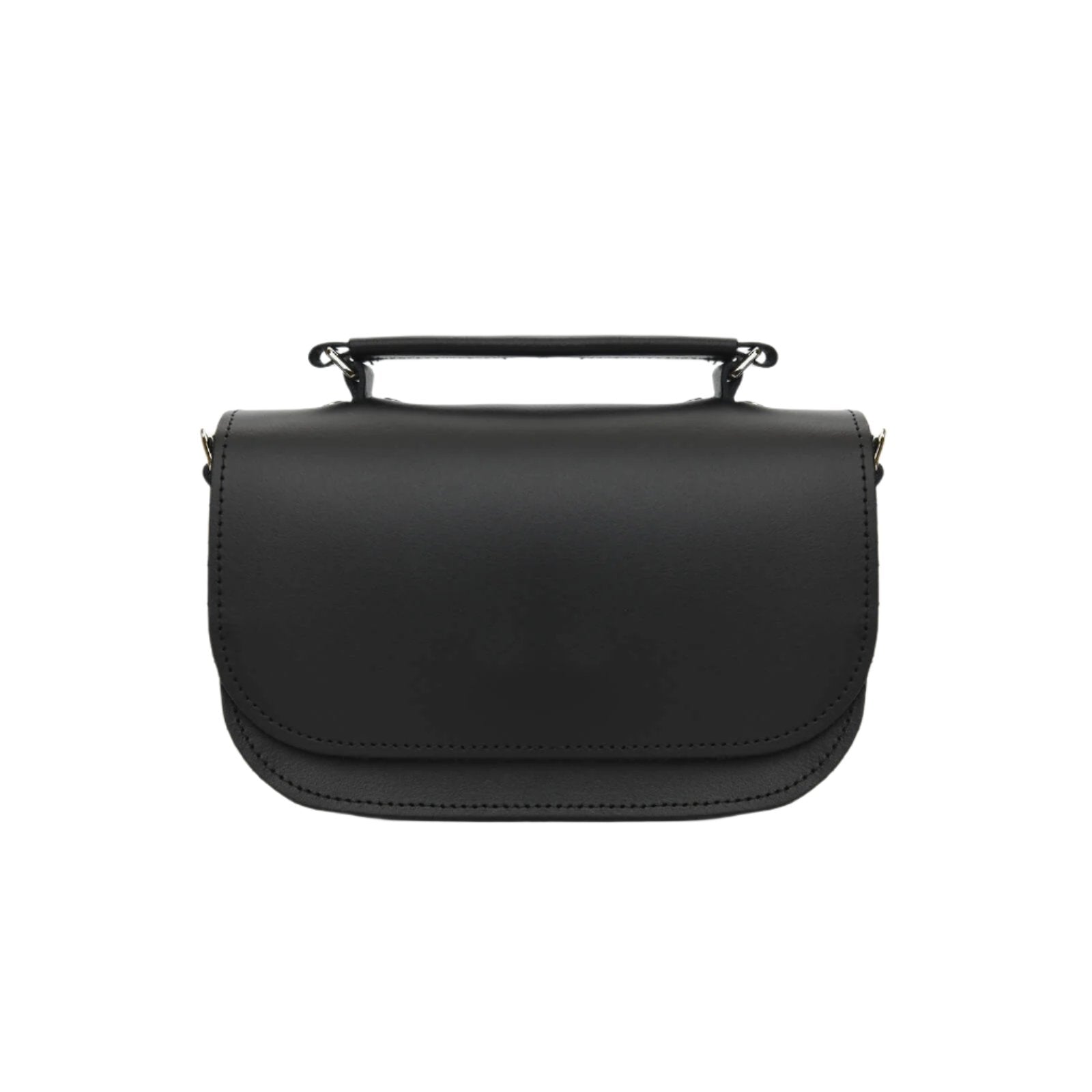Aura Handmade Leather Bag - Black  
