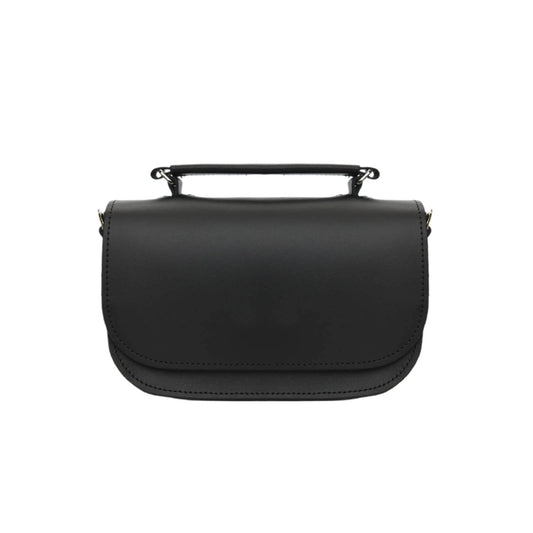 Aura Handmade Leather Bag - Black  