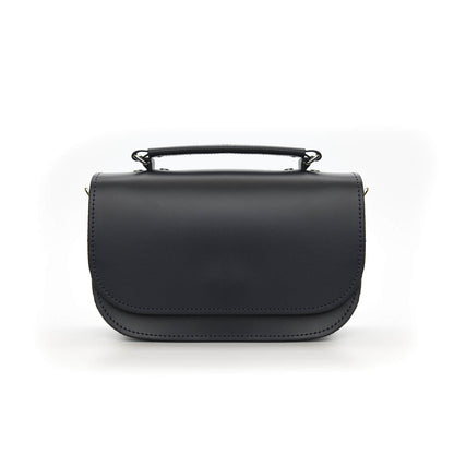 Aura Handmade Leather Bag - Navy Blue  