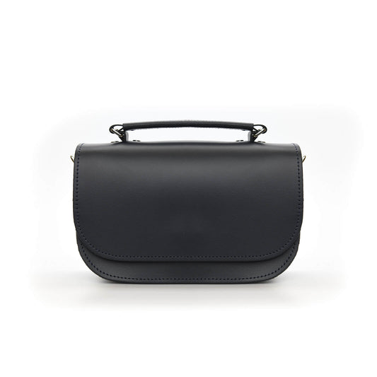 Aura Handmade Leather Bag - Navy Blue  