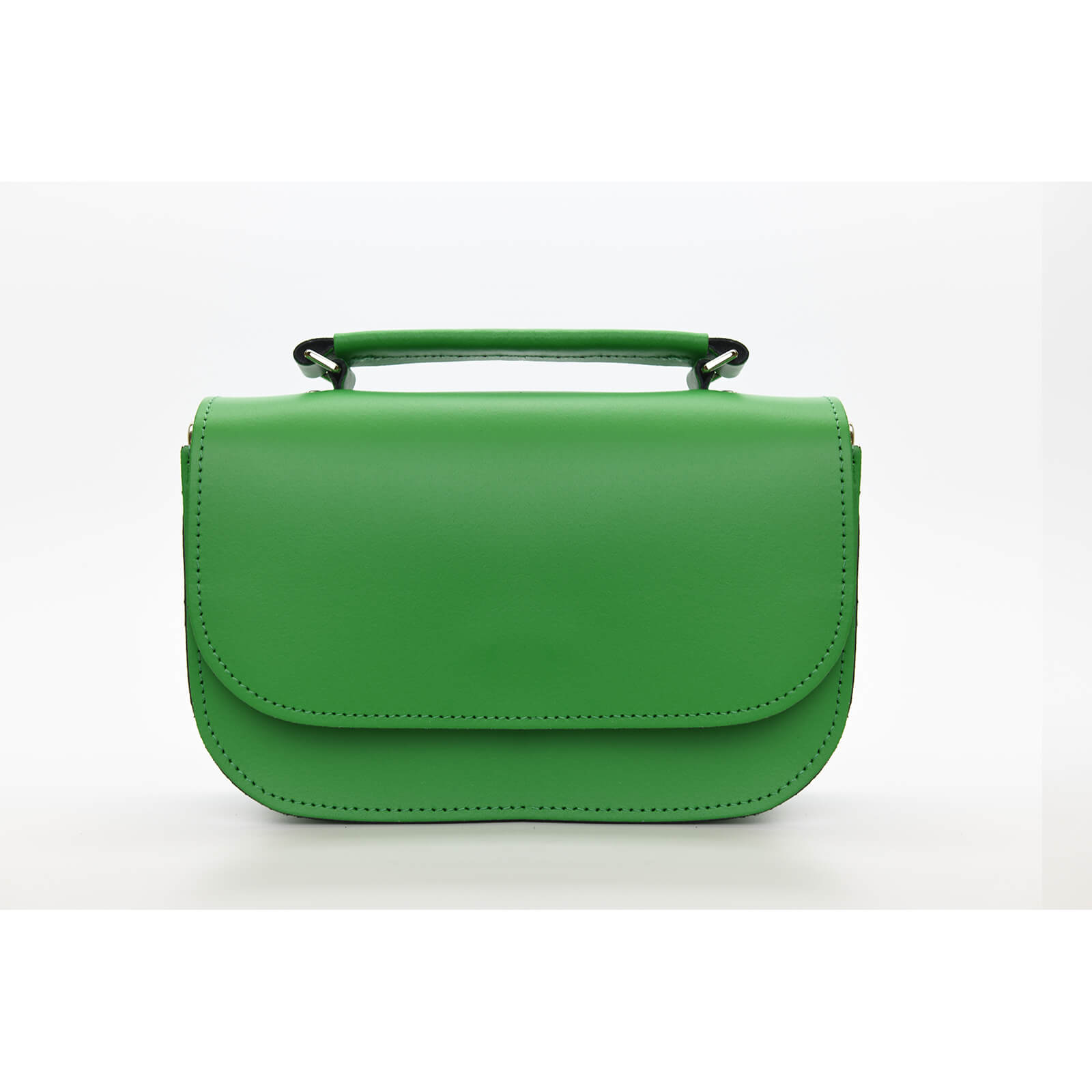 Aura Handmade Leather Bag - Green  