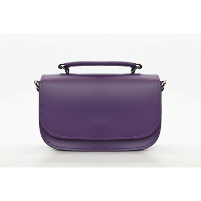 Aura Handmade Leather Bag - Purple  