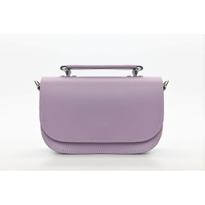 Aura Handmade Leather Bag - Pastel Violet  