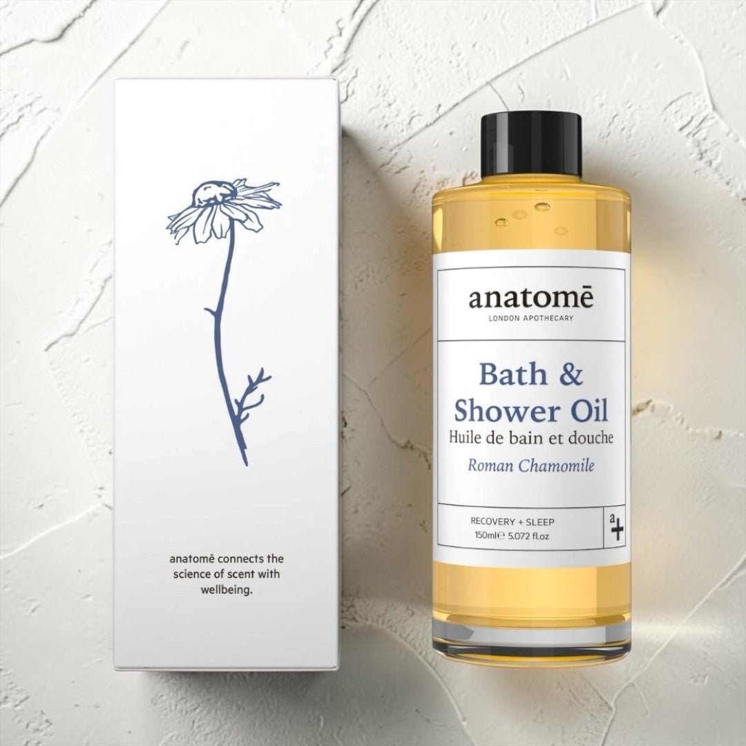 Calming Bath and Shower Oil with Roman Chamomile