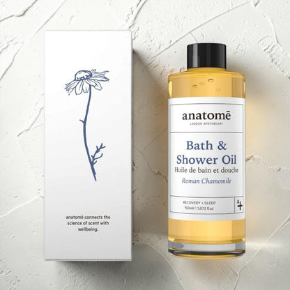 Calming Bath and Shower Oil with Roman Chamomile