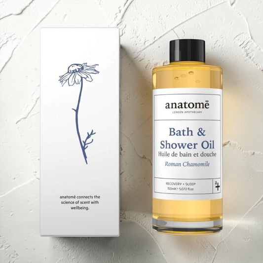 Calming Bath and Shower Oil with Roman Chamomile
