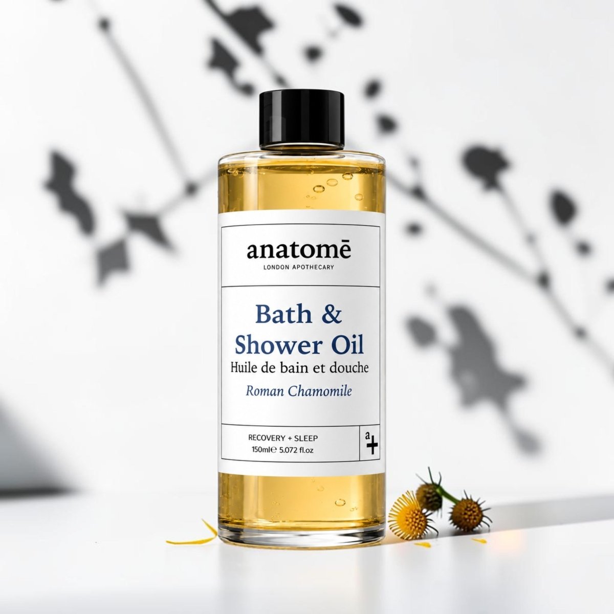 Calming Bath and Shower Oil with Roman Chamomile