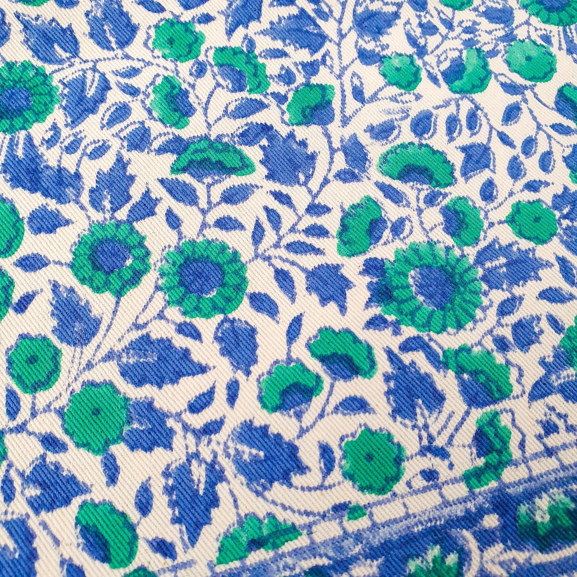 Block-printed organic cotton placemats (set of 2)  