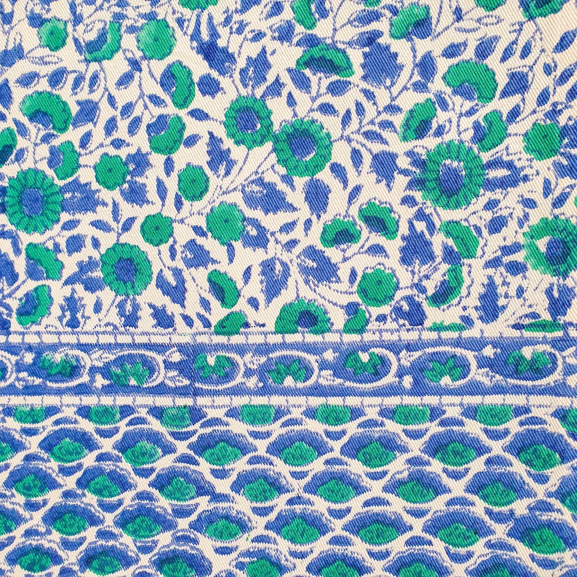 Block-printed organic cotton placemats (set of 2)  