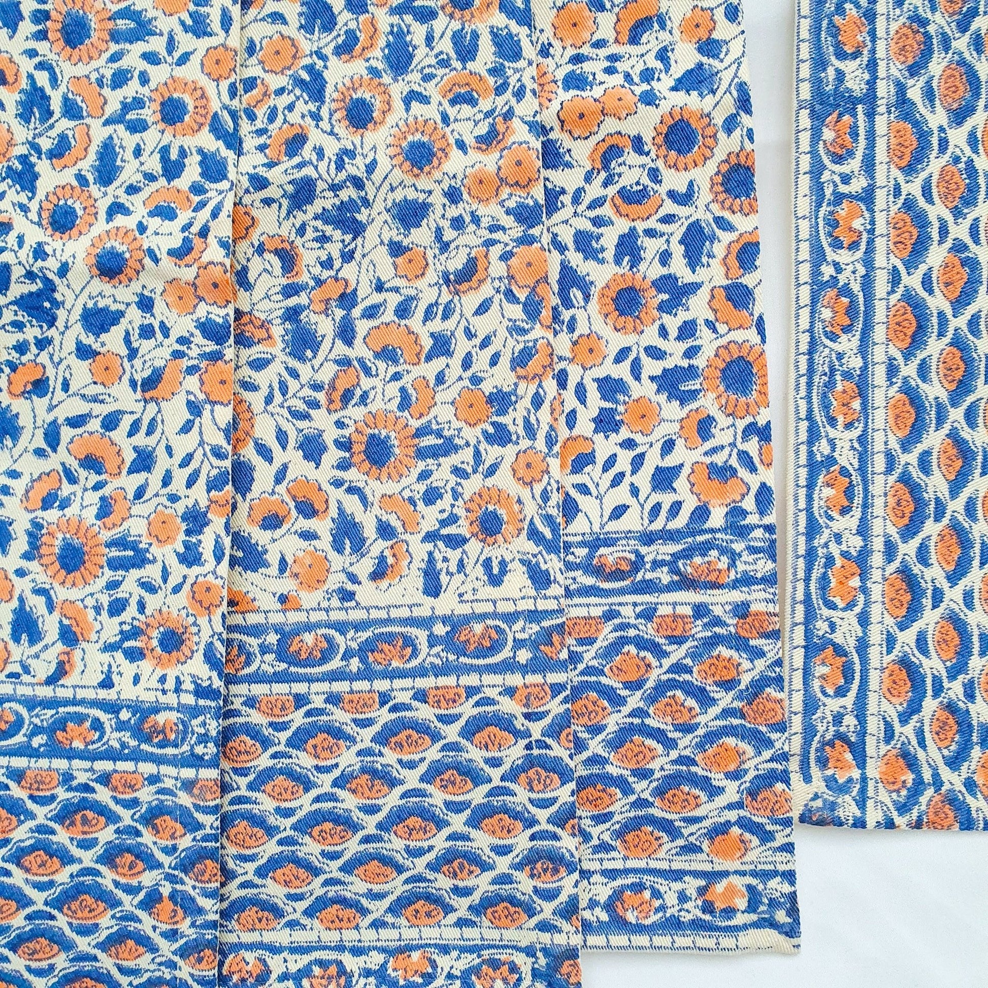 Block-printed organic cotton placemats (set of 2)  