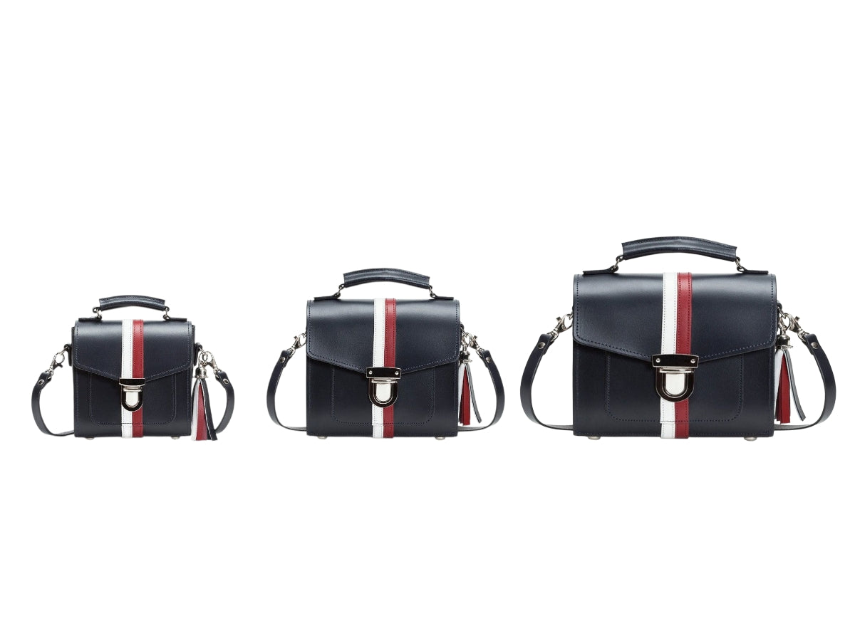 Handmade Leather Sugarcube Handbag - British Edit  