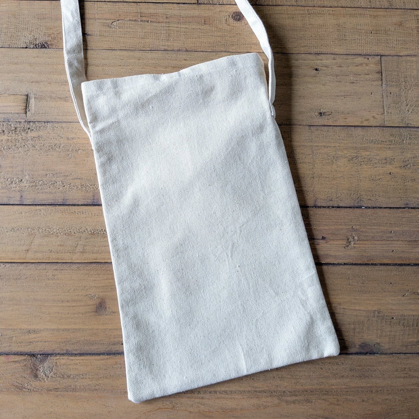 Handmade Cotton Canvas Crossbody Sling Bag  