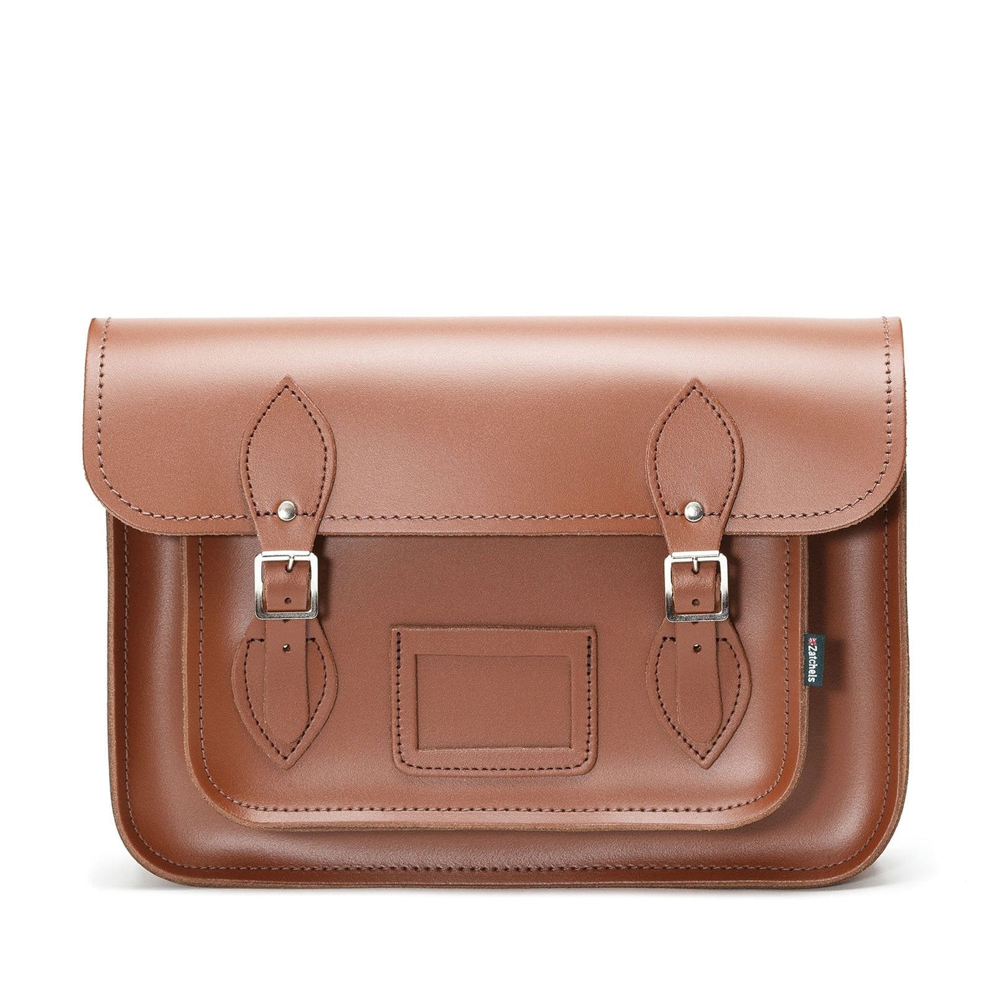 Handmade Leather Satchel - Chestnut  