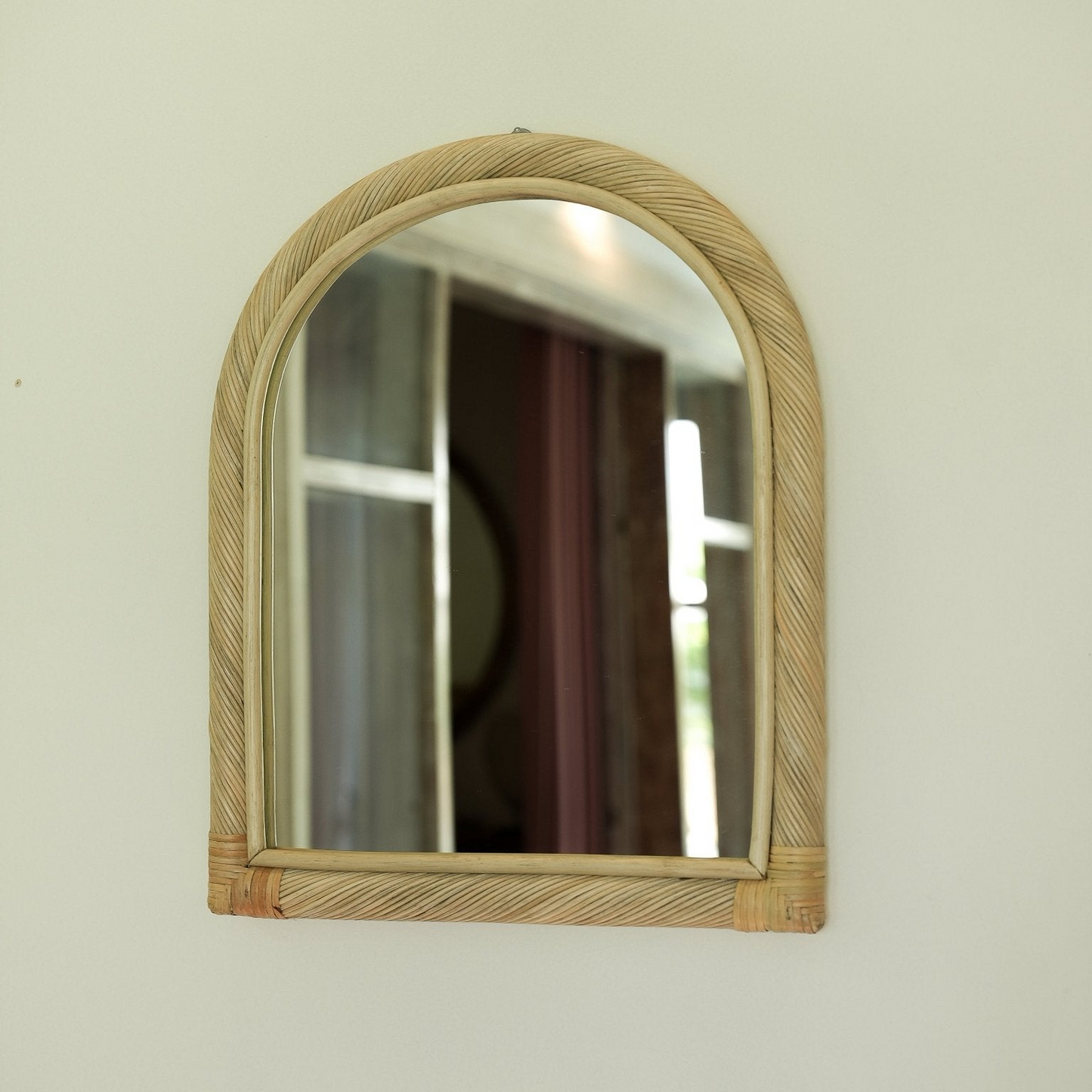 Citra Rattan Wall Mirror  