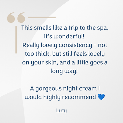 Rose Orange Night Cream - Rejuvenating Night Moisturiser with Hydration