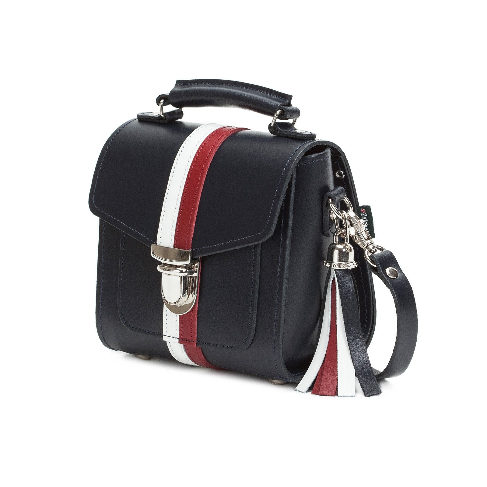 Handmade Leather Sugarcube Handbag - British Edit  