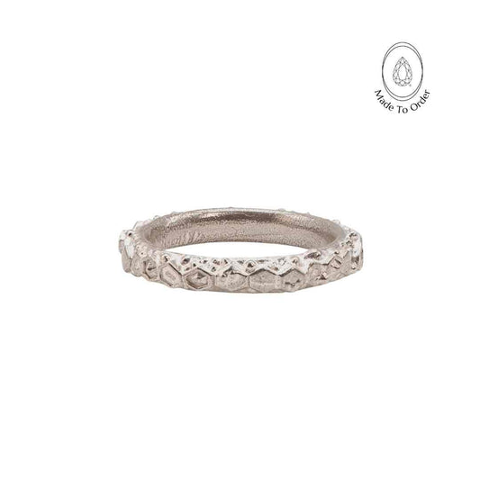 Everyday Silver Goddess Inspired Ring - Hebe