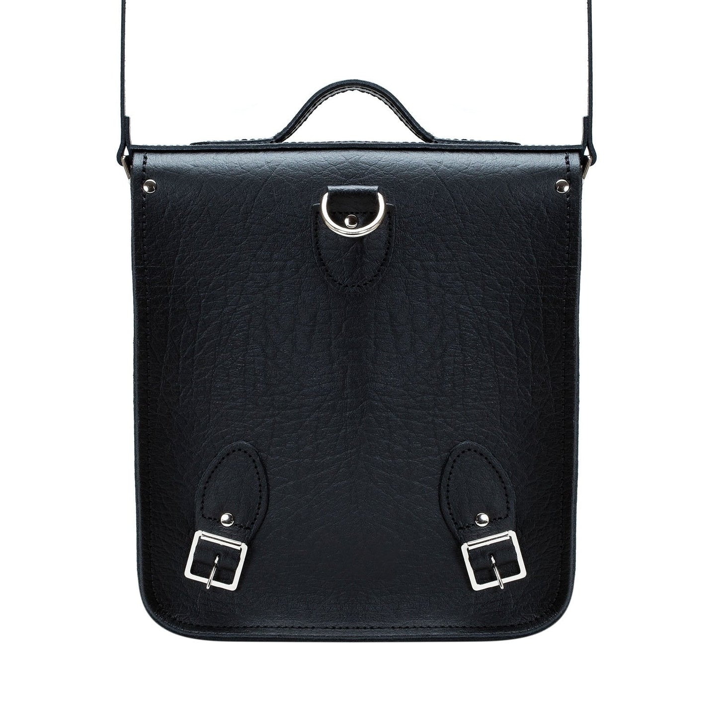 Handmade Leather City Backpack - Black Executive  