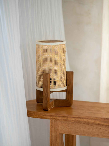 Fitri Rattan Lamp- Handmade