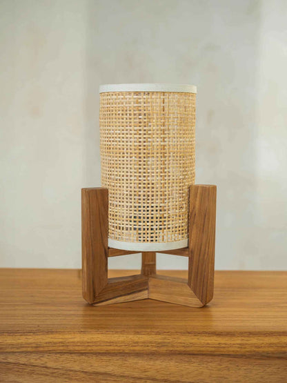 Fitri Rattan Lamp- Handmade