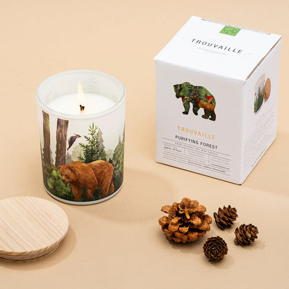 Vegan Scented Candle: Purifying Forest