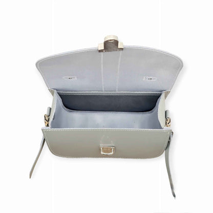 Olympia Handmade Leather Bag - Ghost Grey