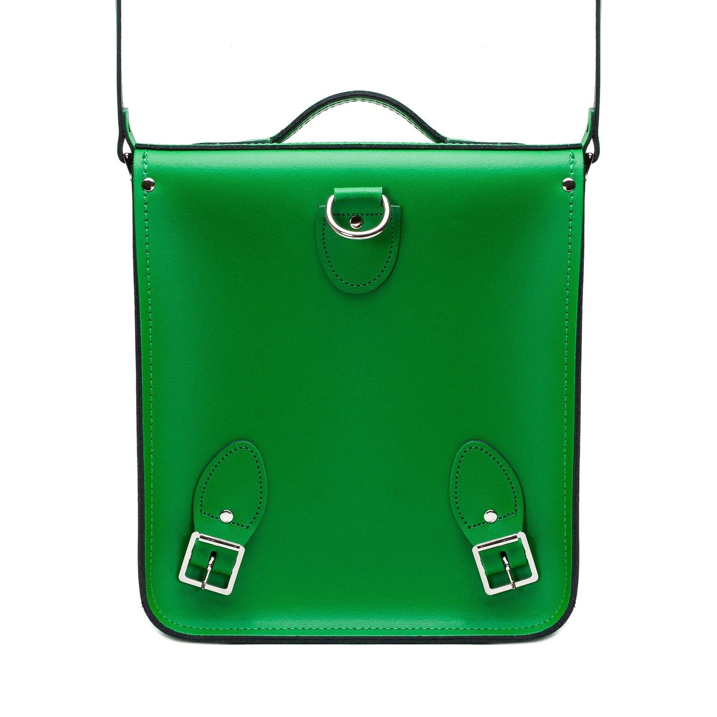 Handmade Leather City Backpack - Green