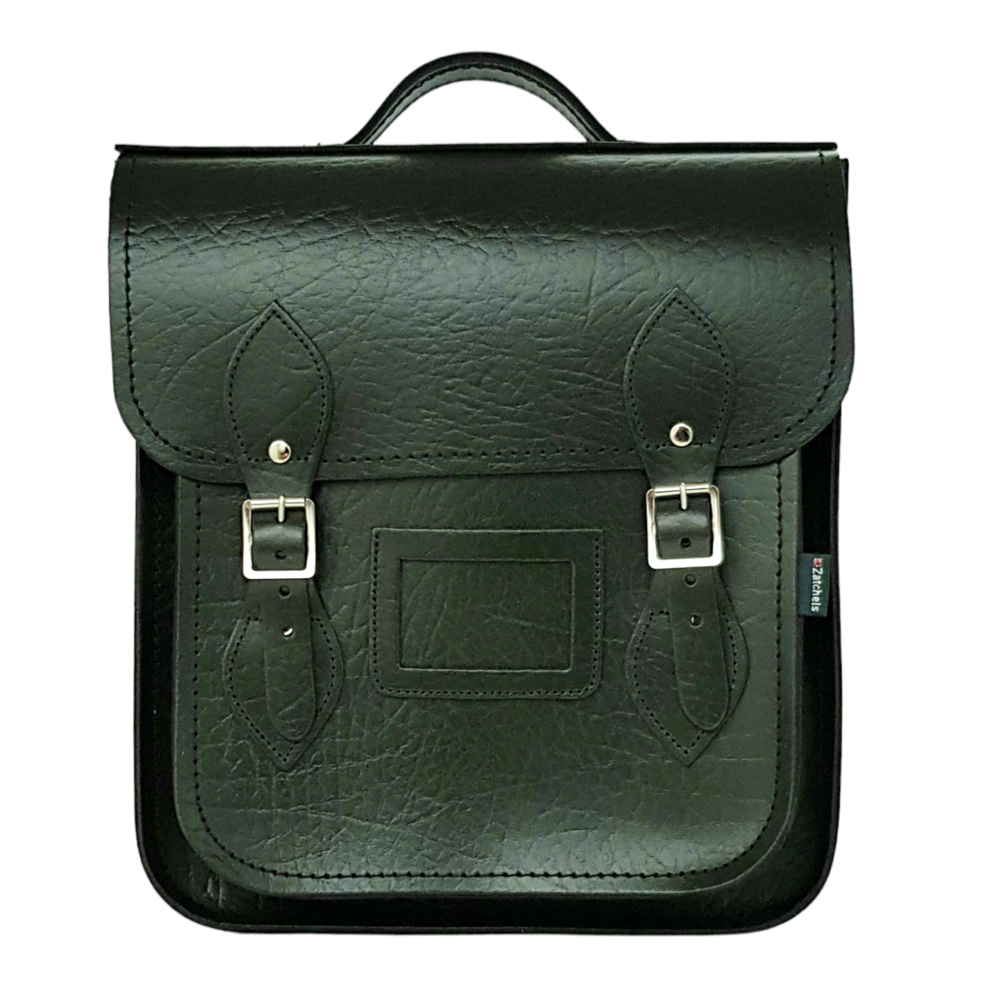 Handmade Leather City Backpack - Executive - British Racing Green  