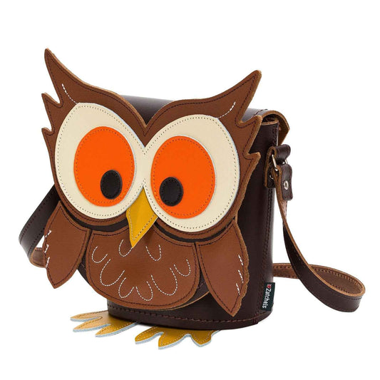 Handmade Hoot Owl Leather Bag - Unique, Personalised & Stylish