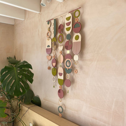 Eccentric Wall Art - Geometric Artwork - Bohemian Wall Art - Large Centre Piece Art