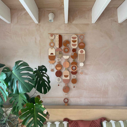 Large Modern Wall Art - Geometric Artwork - Minimal Home Decor - Large Centre Piece Art - Big Wall Tapestry