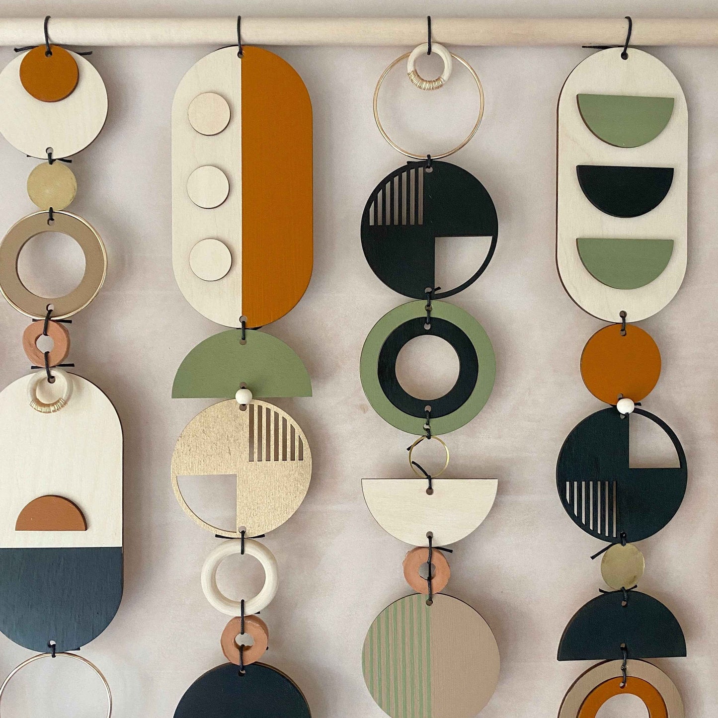 New Modern Geometric Wall Art - Minimal Home Decor- Large Centre Piece Art