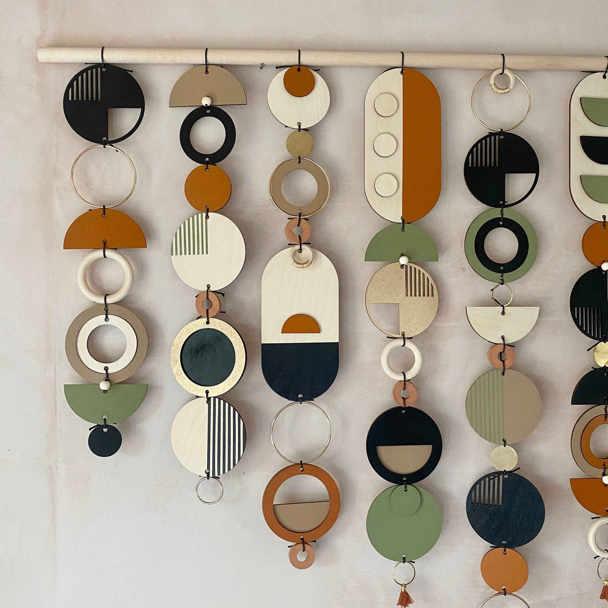 New Modern Geometric Wall Art - Minimal Home Decor- Large Centre Piece Art