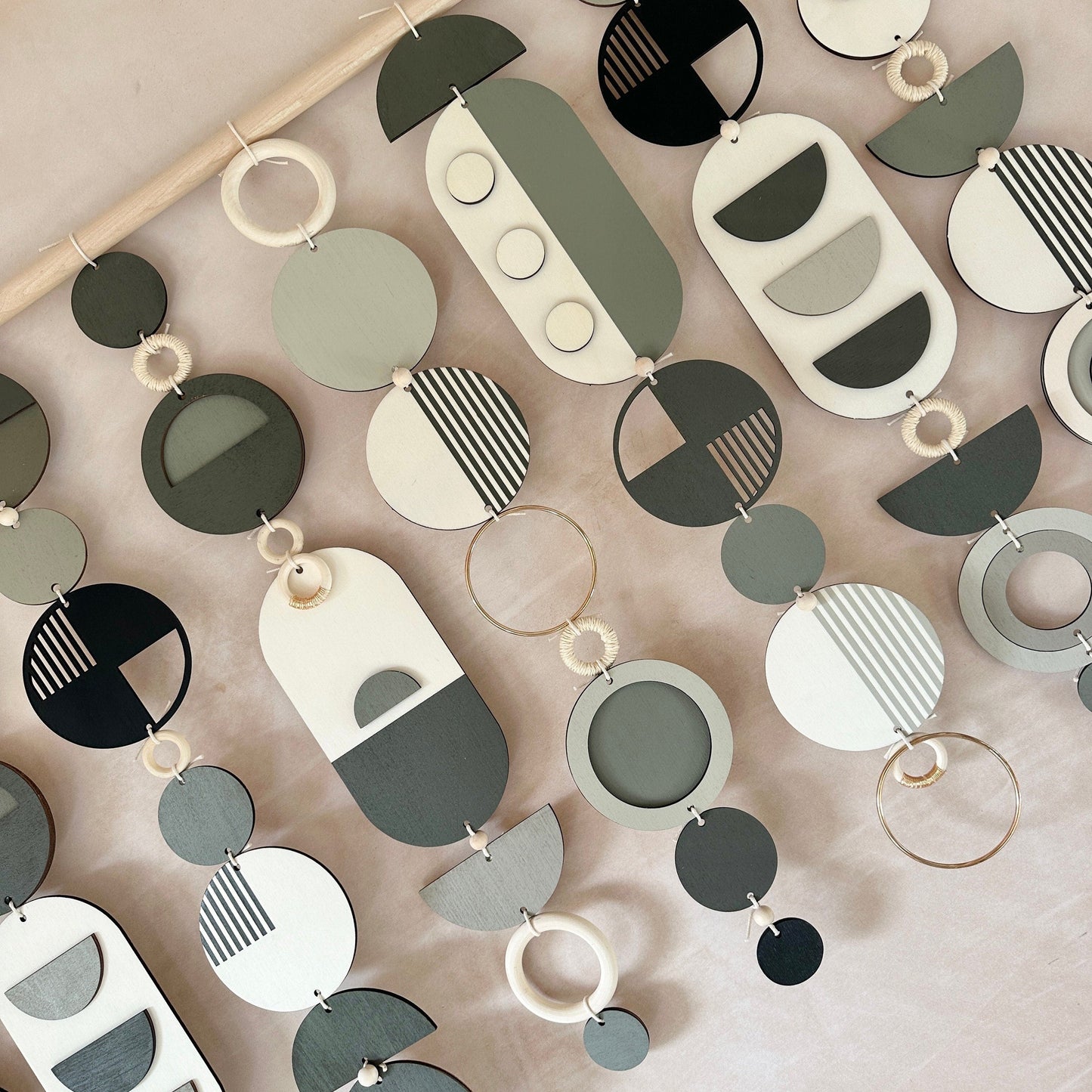 Dark Modern Wall Art - Geometric Artwork - Minimal Home Decor - Wall Tapestry - Large Tapestry