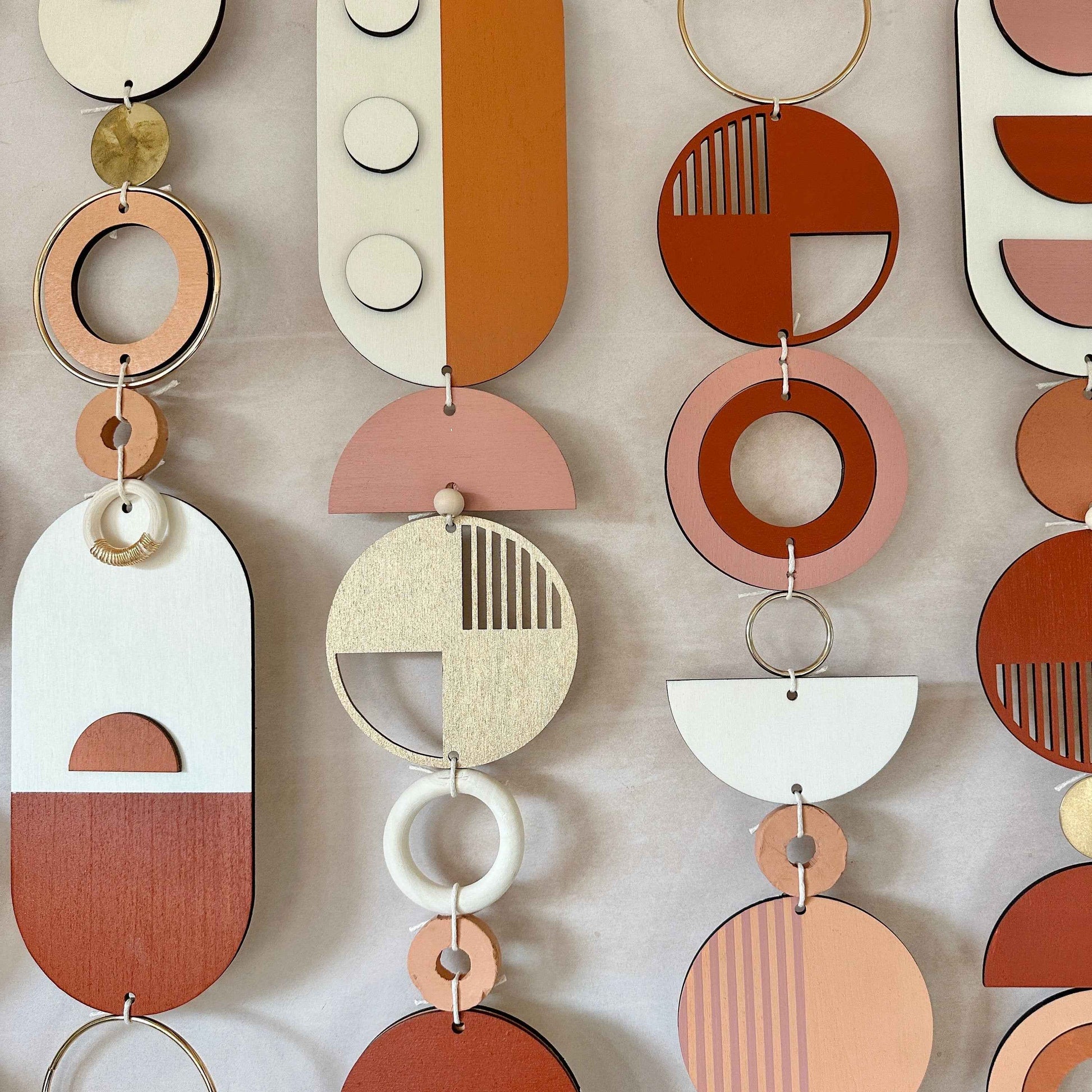 Rich Modern Wall Art - Wood Wall Hanging- Large Centre Piece Art