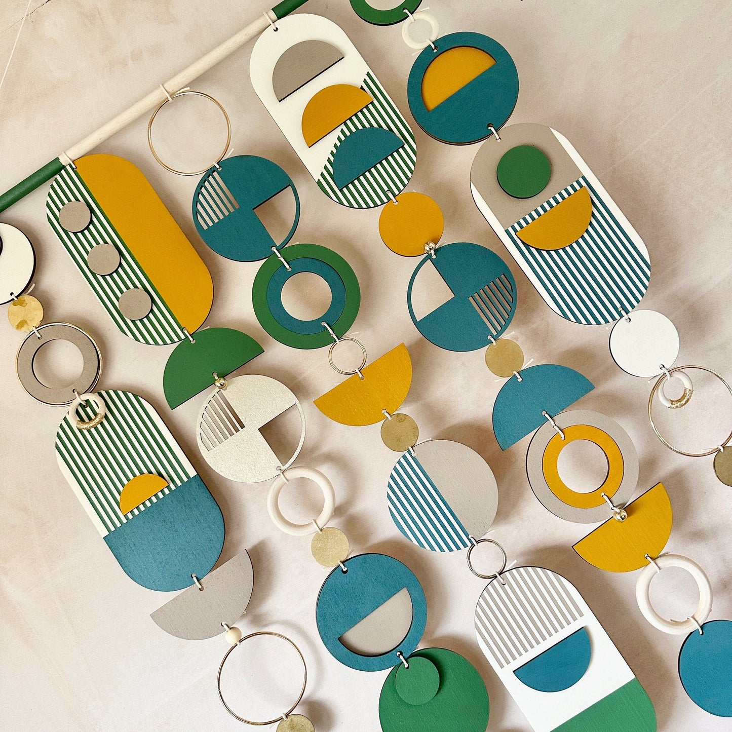 Bauhaus Wall Art  Geometric Wall Sculpture Home Decor