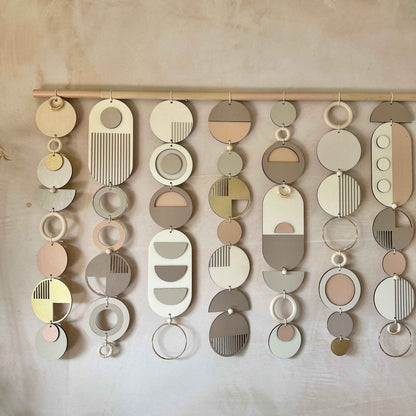 Modern Geometric Wall Art - Geometric Artwork - Minimal Home Decor - Large Centre Piece Art