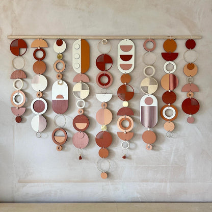 New Modern Geometric Wall Art - Minimal Home Decor- Large Centre Piece Art