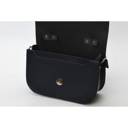 Aura Handmade Leather Bag - Navy Blue  