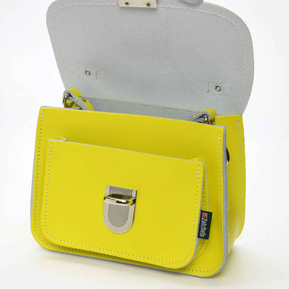 Luna Handmade Leather Bag - Daffodil Yellow