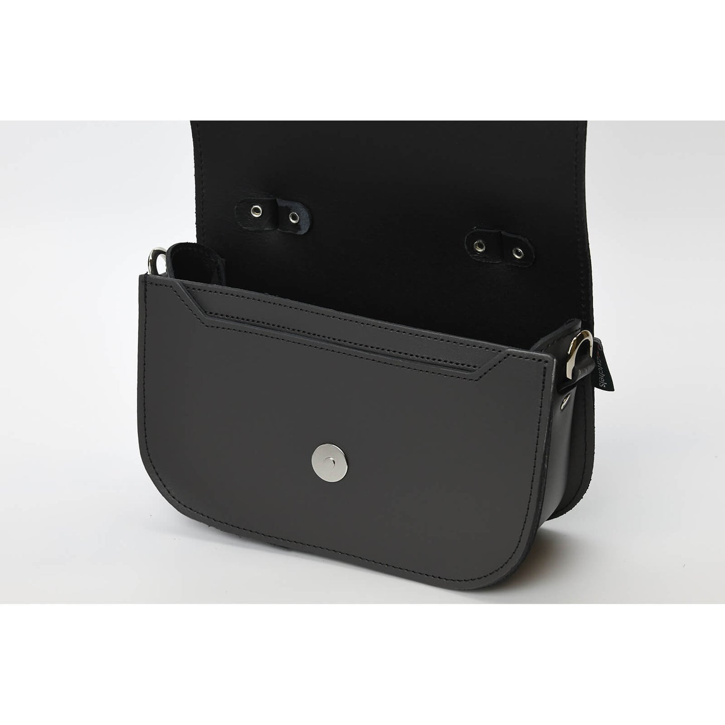 Aura Handmade Leather Bag - Graphite  