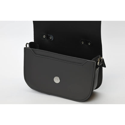 Aura Handmade Leather Bag - Graphite  