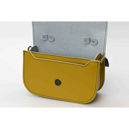 Aura Handmade Leather Bag Yellow Ochre