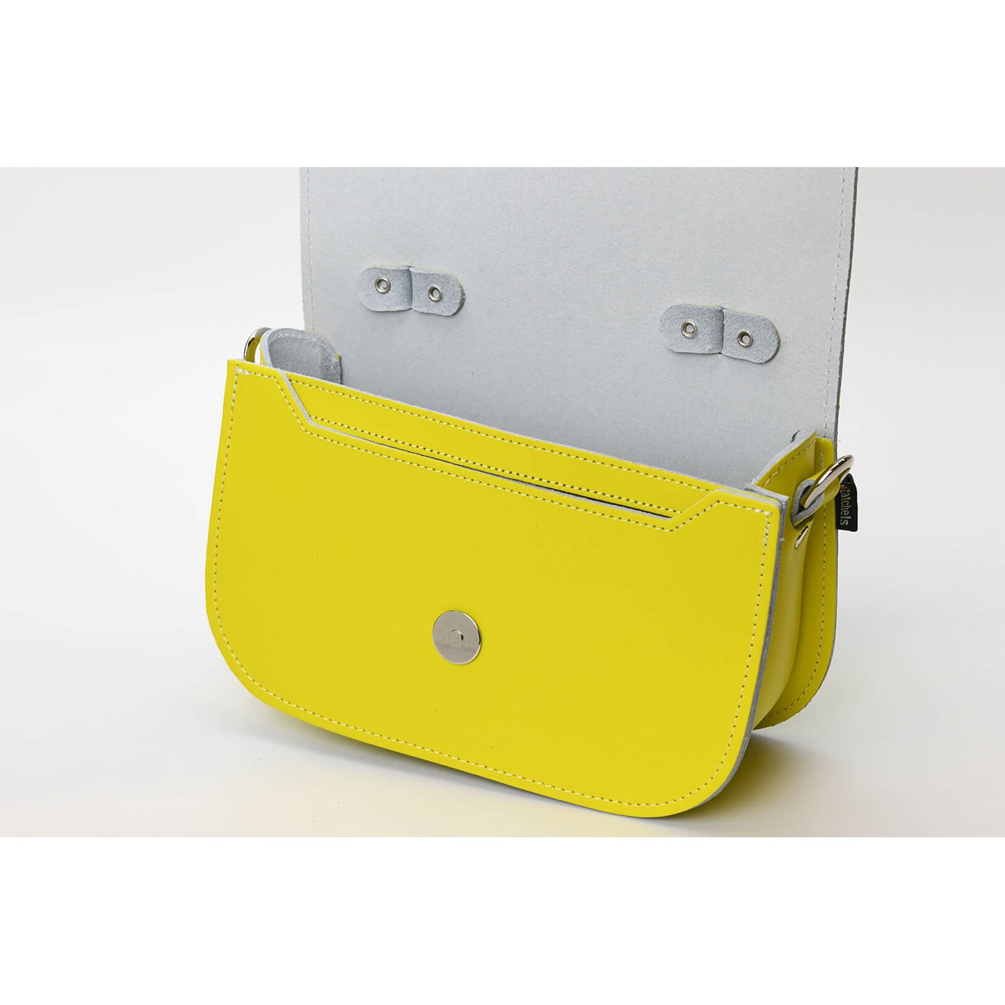 Aura Handmade Leather Bag - Daffodil Yellow  