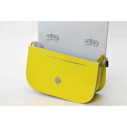 Aura Handmade Leather Bag Daffodil Yellow