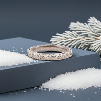 Everyday Silver Goddess Inspired Ring - Hebe