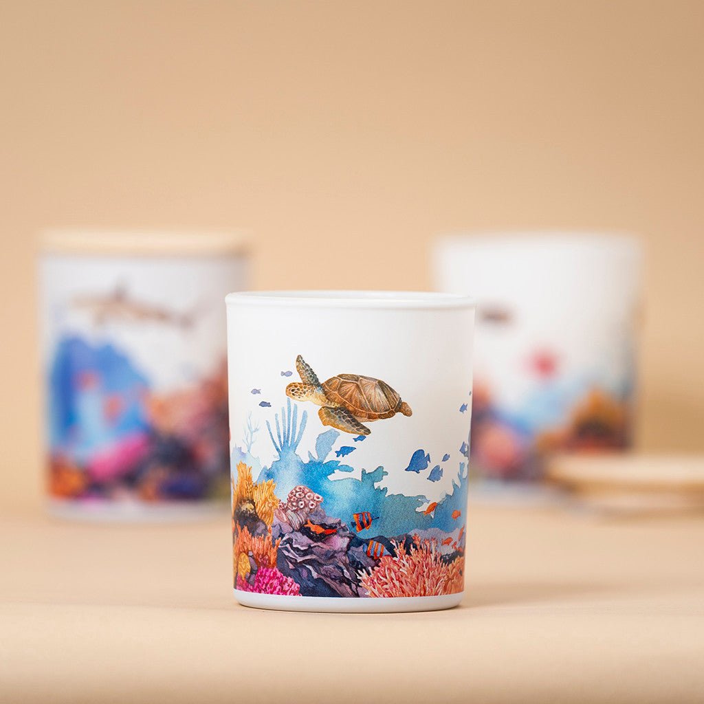 Vegan Scented Candle: Invigorating Marine